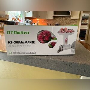 OTOmicro Frozen Fruit “ice cream” attachment for Kitchenaid and cuisinart